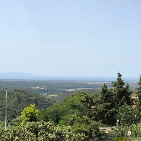 Pensión In Collina Con Vista A 15 Minuti Dal Mare Riparbella